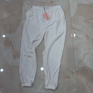 NWT missguided white sweatpants Joggers